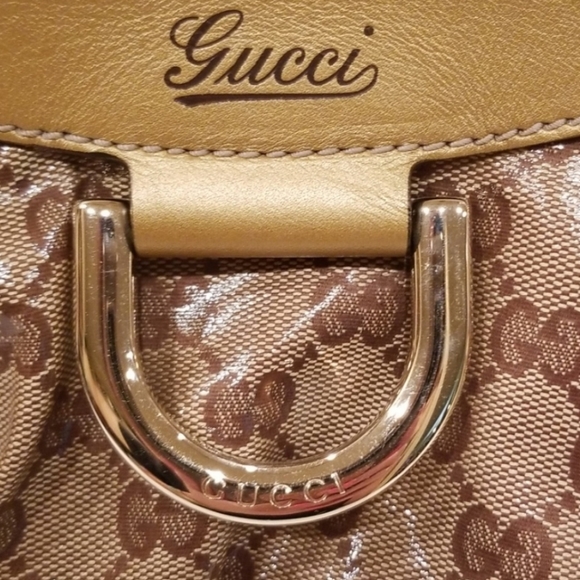 *MINT CONDITION* Gucci Crystal Hobo D Ring… - Picture 5 of 10